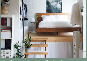 GIẢI PHÁP LƯU TRỮ ĐỒ DÙNG CHO PHÒNG NGỦ NHỎ