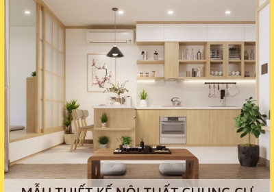 MẪU THIẾT KẾ NỘI THẤT CHUNG CƯ THEO PHONG CÁCH HÀN QUỐC 