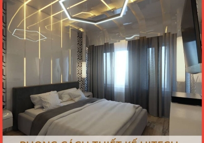 PHONG CÁCH THIẾT KẾ HITECH - XU HƯỚNG NỘI THẤT TƯƠNG LAI 