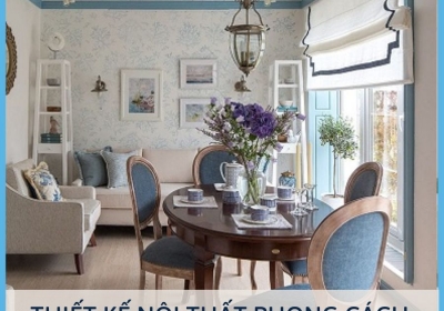 THIẾT KẾ NỘI THẤT PHONG CÁCH ĐỊA TRUNG HẢI 