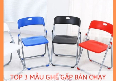 TOP 3 MẪU GHẾ GẤP BÁN CHẠY NHẤT HIỆN NAY