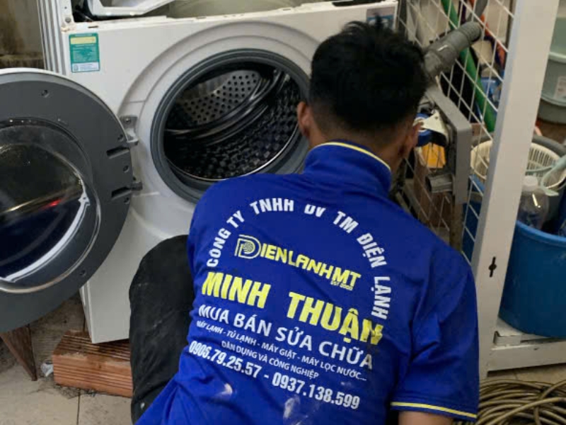 Các lỗi máy giặt thường gặp cần sửa chữa